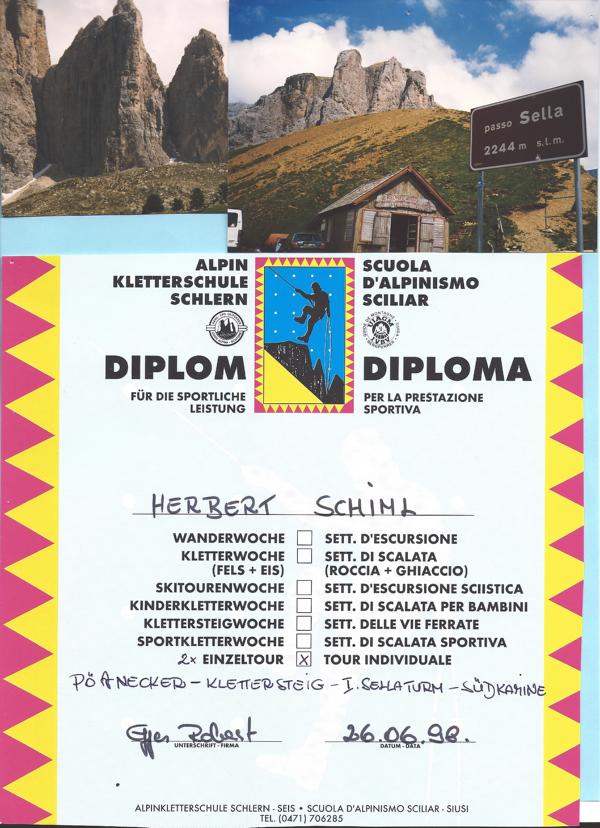 K800 Klettern 1998